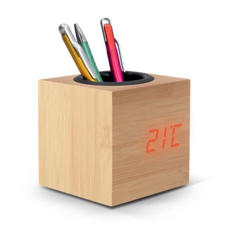 Pendulette Réveil Multifonctions et Porte-Objets