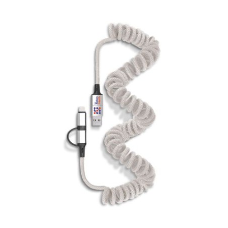 Câble de Charge Rapide Retractable 6 en 1 Personnalisé personnalisation rapide en France