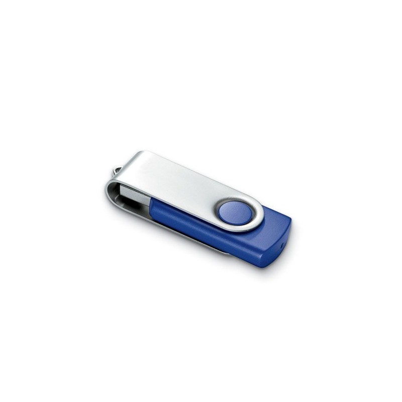 Clé USB 4GB Personnalisée et Publicitaire - TECHMATE Matières : ABS Couleurs : bleu royal