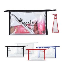 Trousse de Toilette Translucide - Pratique et Élégante 2