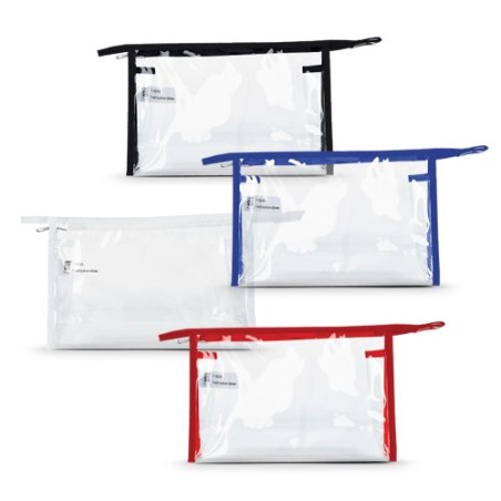 Trousse de Toilette Translucide - Pratique et Élégante