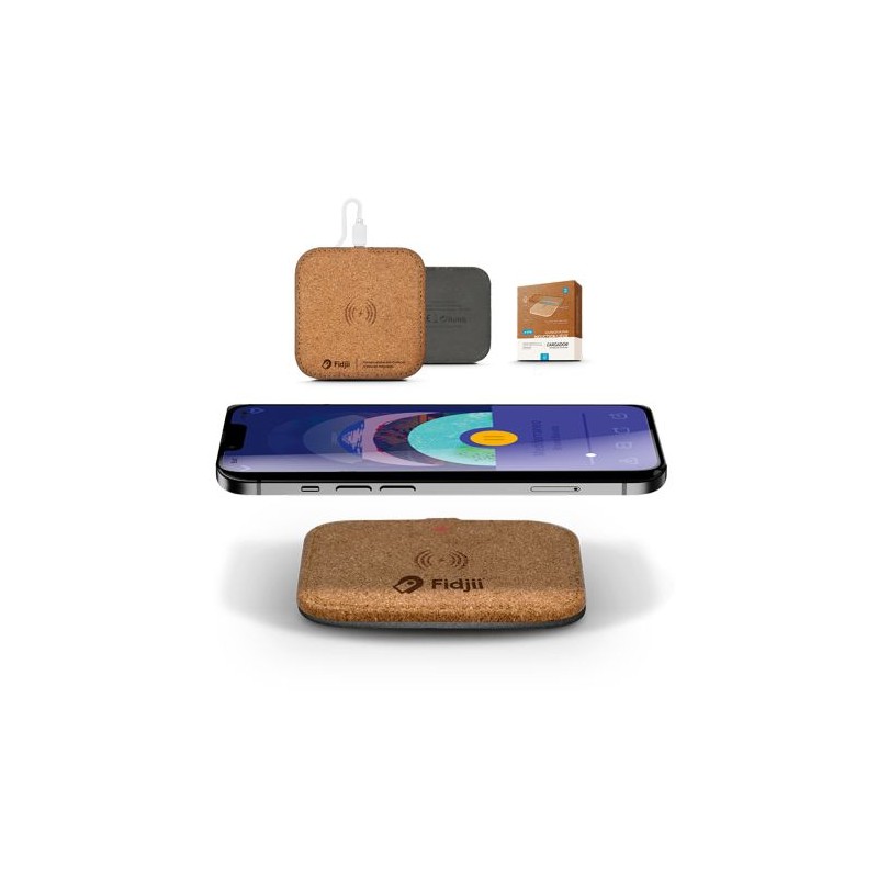 Chargeur Induction Rapide Éco-responsable 10W Personnalisé