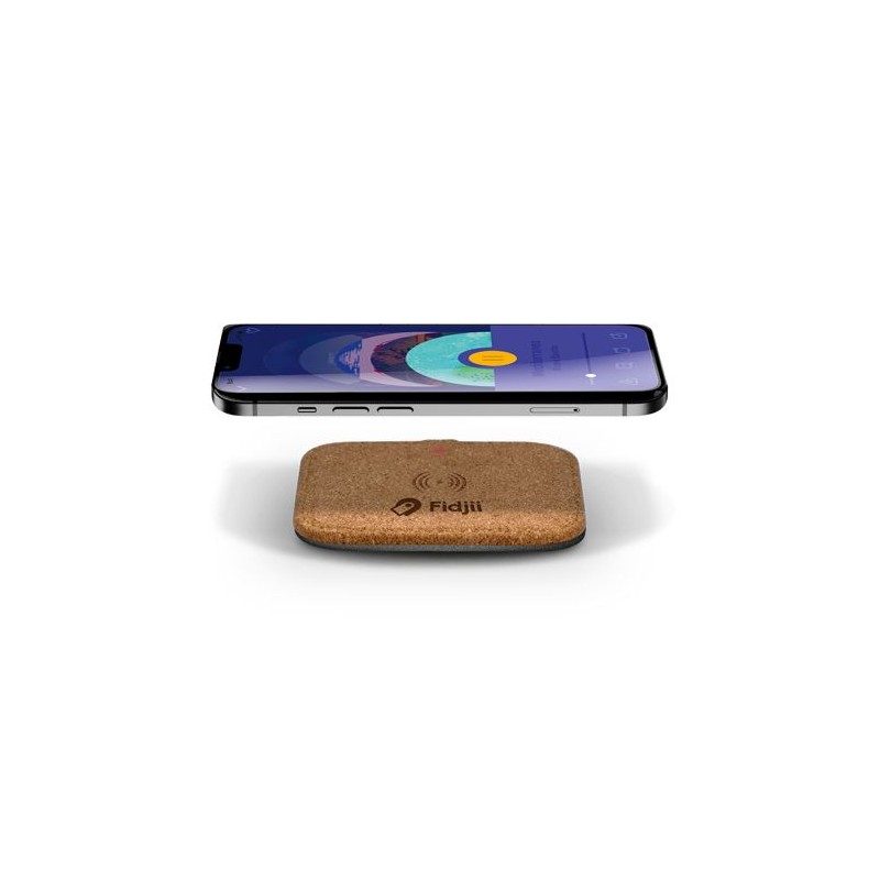 Chargeur Induction Rapide Éco-responsable 10W Personnalisé goodies publicitaire événementiel
