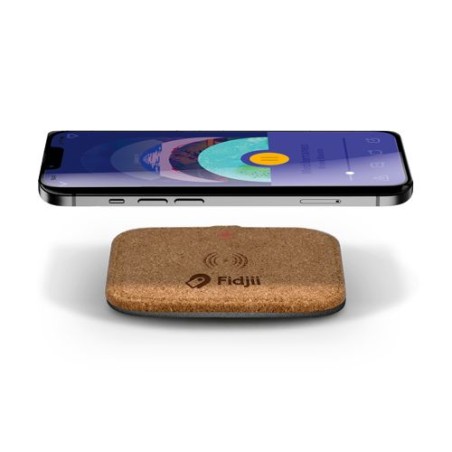 Chargeur Induction Rapide Éco-responsable 10W Personnalisé goodies publicitaire événementiel
