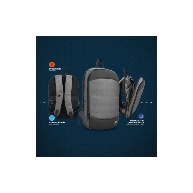 Sac à Dos Business Ajustable Épais - Objets Publicitaires goodies publicitaire événementiel