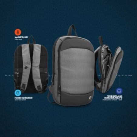Sac à Dos Business Ajustable Épais - Objets Publicitaires goodies publicitaire événementiel