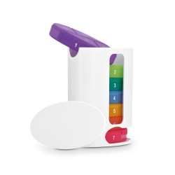 Pilulier Hebdomadaire Coulissant Pratique 2