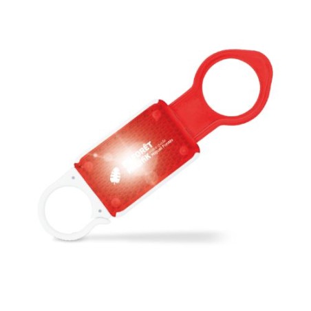 Lampe de sécurité lumineuse à clipser et porte-bouteille pas cher personnalisable avec votre logo