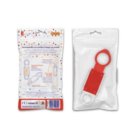 Lampe de sécurité lumineuse à clipser et porte-bouteille pas cher marquage laser ultra précis