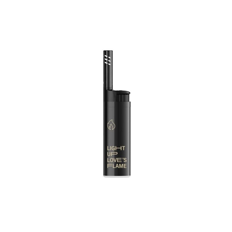 Briquet personnalisé  EZ Reach™ BIC® pas cher Matières : métal Couleurs : noir personnalisable avec votre logo