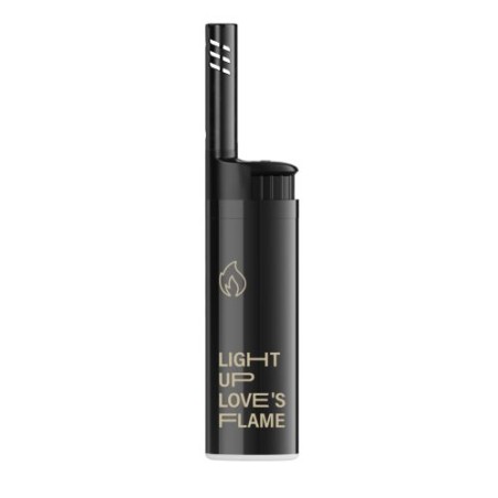 Briquet personnalisé  EZ Reach™ BIC® pas cher Matières : métal Couleurs : noir personnalisable avec votre logo