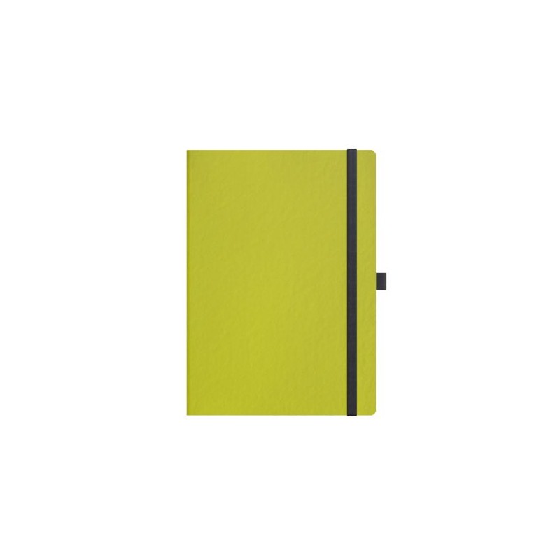 Carnet A5 personnalisé publicitaire  FruitCover BIC® Partner Matières : papier Couleurs : vert pomme nombre de pages : 144 pages