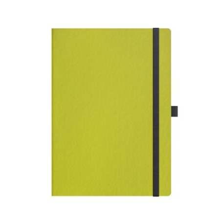 Carnet A5 personnalisé publicitaire  FruitCover BIC® Partner Matières : papier Couleurs : vert pomme nombre de pages : 144 pages