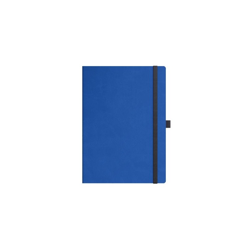 Carnet A5 personnalisé  Flex Cover BIC® Partner pas cher Matières : papier Couleurs : bleu marine nombre de pages : 144 pages go