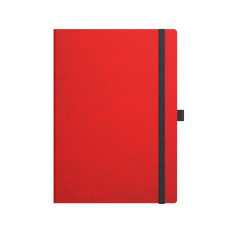 Carnet A5 personnalisé  Flex Cover BIC® Partner pas cher Matières : papier Couleurs : rouge nombre de pages : 144 pages livraiso
