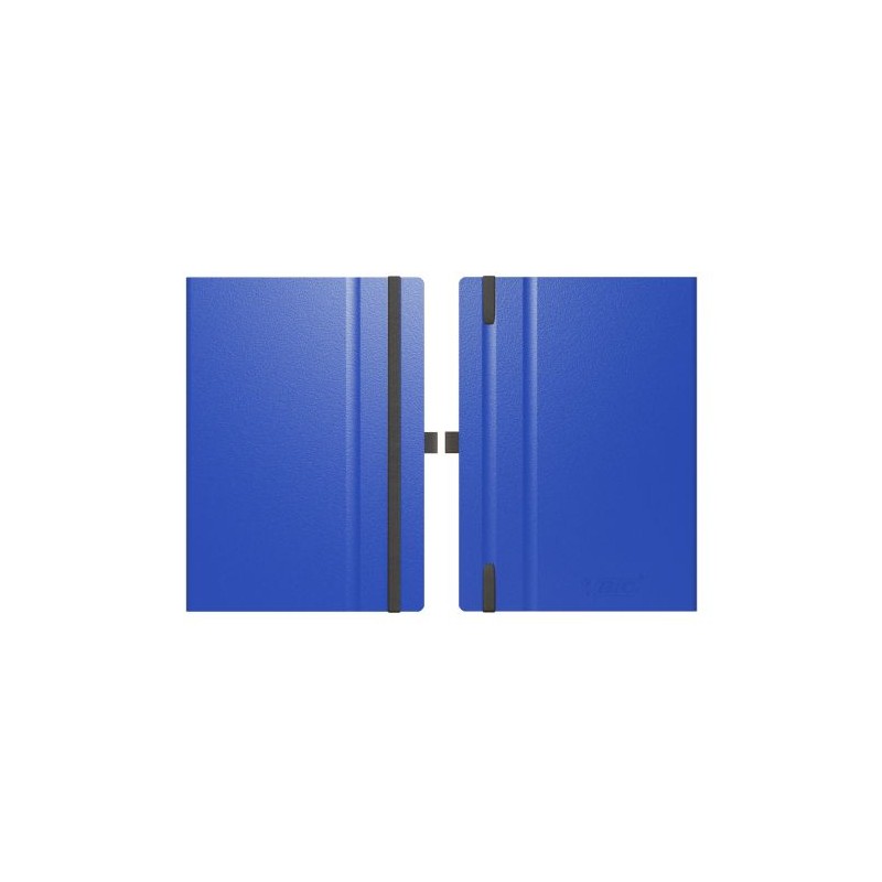 Carnet A5 personnalisé Hard Cover  BIC® Partner Matières : papier Couleurs : bleu marine nombre de pages : 144 pages cadeau clie