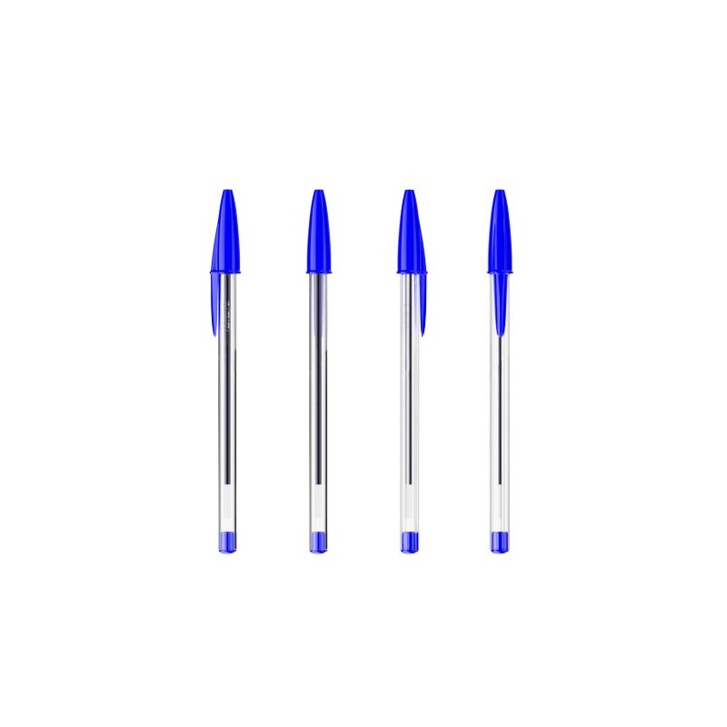 Stylo à bille personnalisée pas cher BIC® Cristal® Expression Matières : plastique Couleurs : bleu accessoire événementiel uniqu