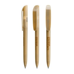 Stylo Éco-responsable Personnalisé Super Clip Origin BIC® pas cher Couleurs : naturel