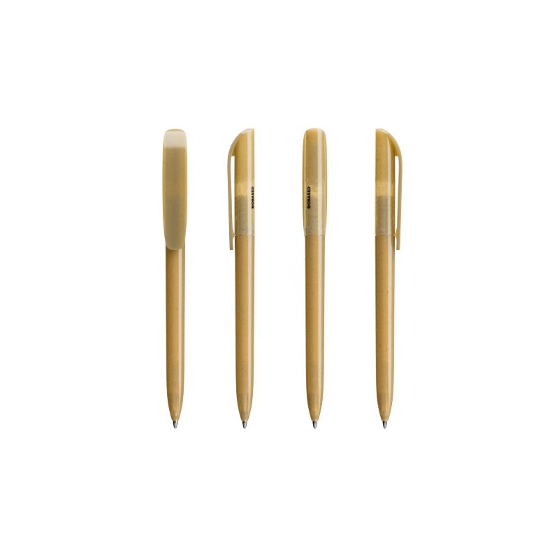 Stylo Éco-responsable Personnalisé Super Clip Origin BIC® pas cher Couleurs : naturel cadeau collaborateur premium