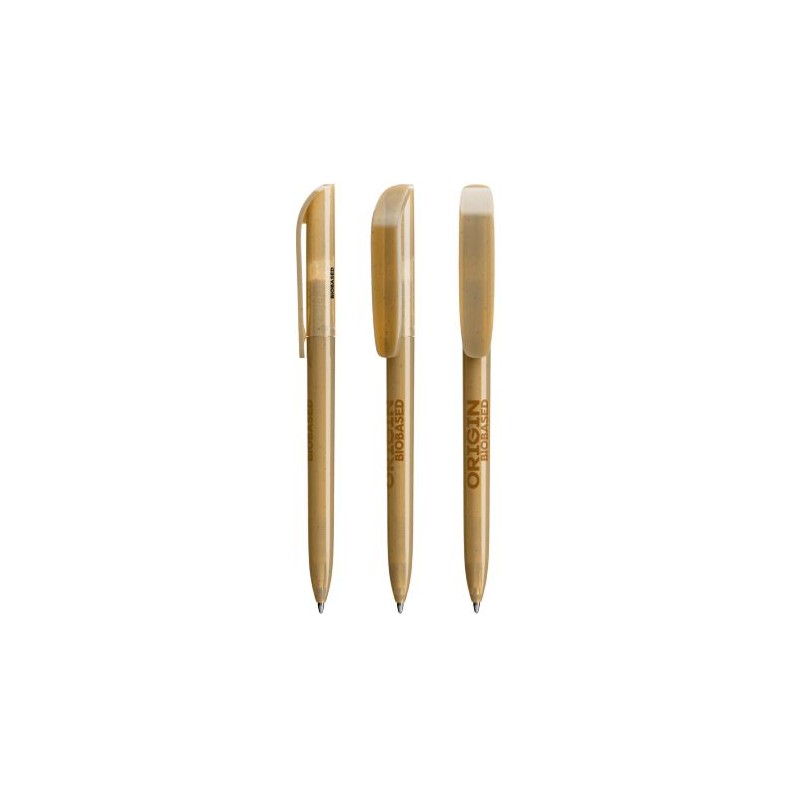 Stylo Éco-responsable Personnalisé Super Clip Origin BIC® pas cher Couleurs : vert herbe cadeau entreprise pas cher