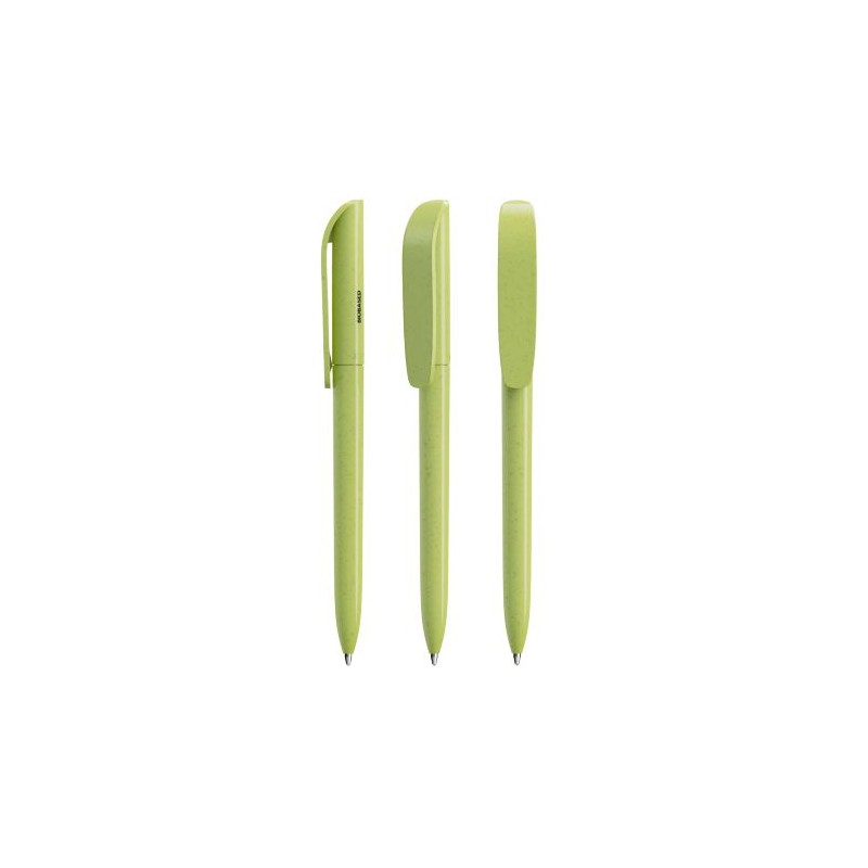 Stylo Éco-responsable Personnalisé Super Clip Origin BIC® pas cher Couleurs : vert herbe personnalisation sur mesure