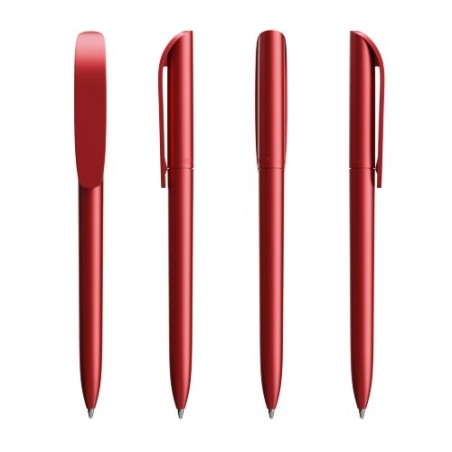 Stylo à bille personnalisable glacé - BIC® Super Clip cadeau affaires élégant