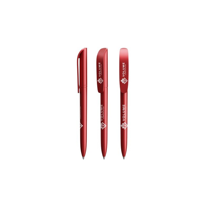 Stylo à bille personnalisable glacé - BIC® Super Clip cadeau entreprise pas cher