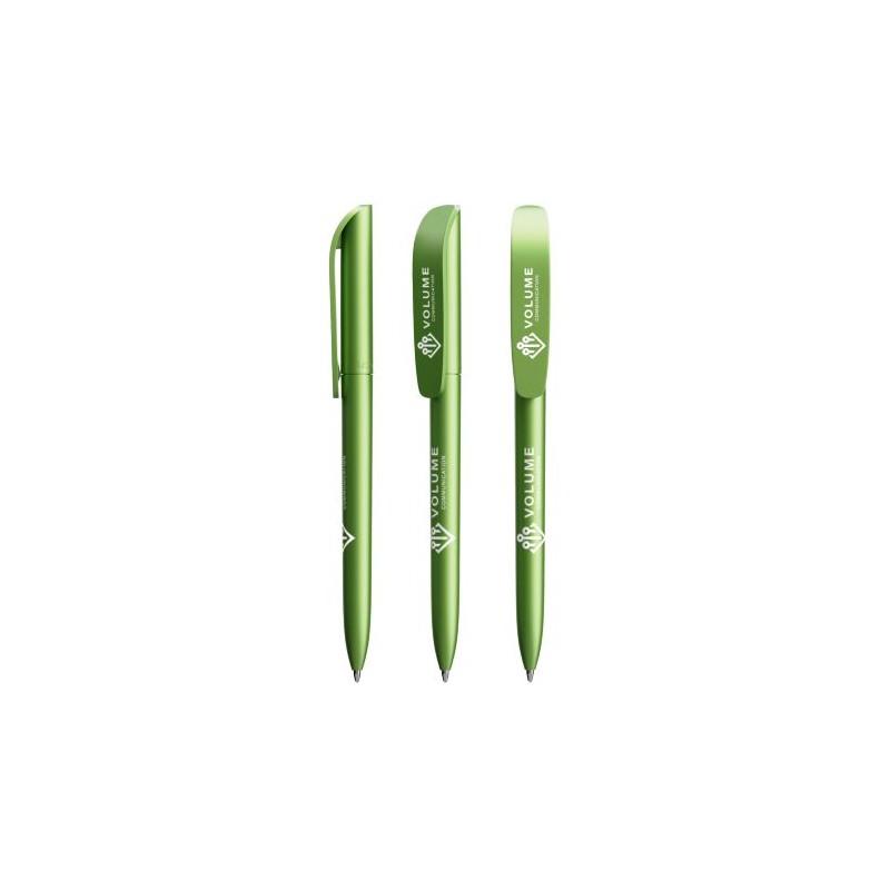 Stylo à bille personnalisable glacé - BIC® Super Clip goodies publicitaire événementiel