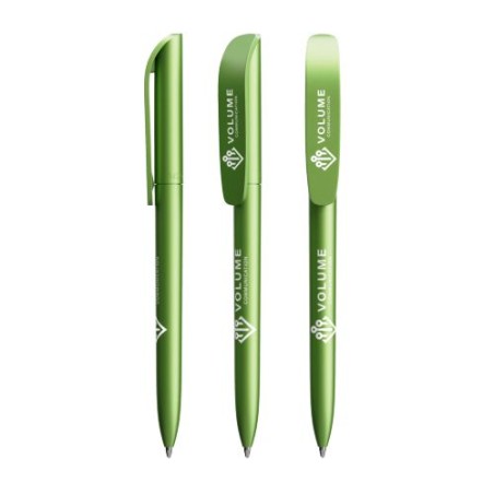Stylo à bille personnalisable glacé - BIC® Super Clip goodies publicitaire événementiel