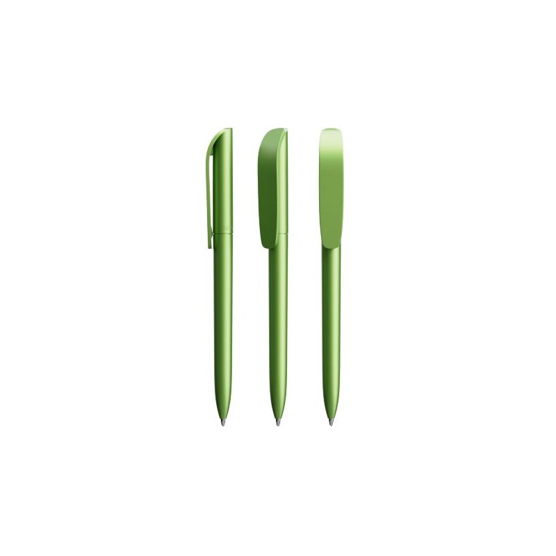 Stylo à bille personnalisable glacé - BIC® Super Clip impression haute définition