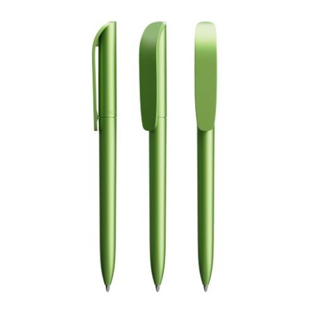 Stylo à bille personnalisable glacé - BIC® Super Clip impression haute définition