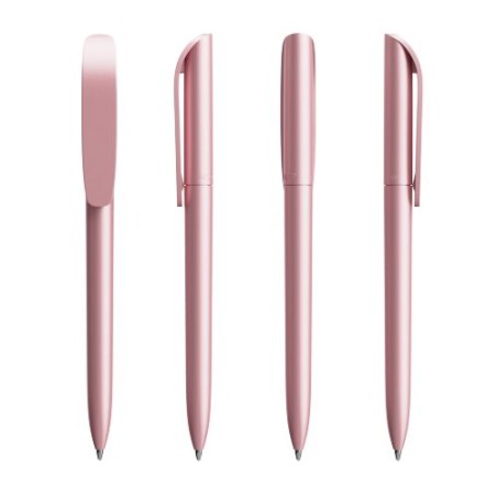 Stylo à bille personnalisable glacé - BIC® Super Clip accessoire événementiel unique