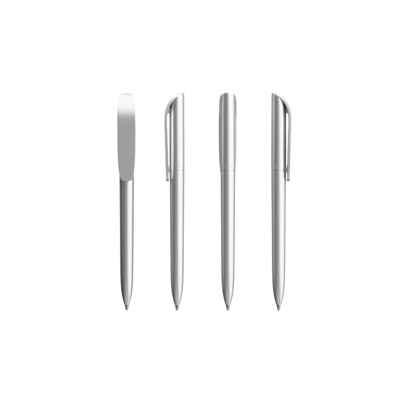 Stylo à bille personnalisable glacé - BIC® Super Clip cadeau collaborateur premium