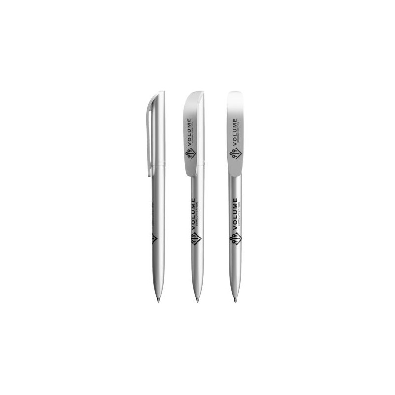 Stylo à bille personnalisable glacé - BIC® Super Clip personnalisable avec votre logo