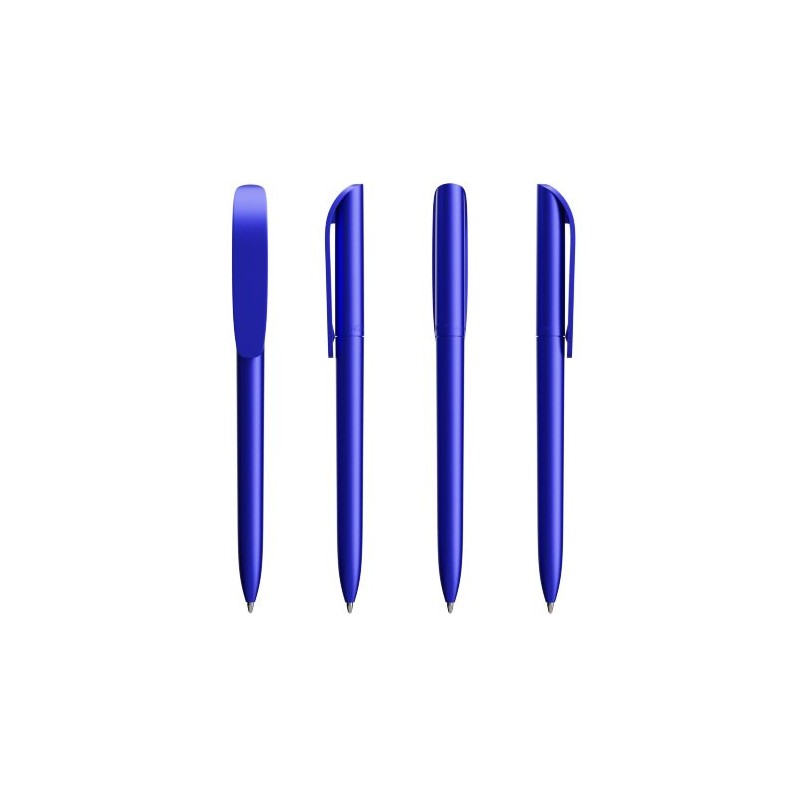 Stylo à bille personnalisable glacé - BIC® Super Clip objet publicitaire robuste