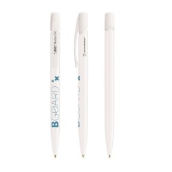 Stylo bille personnalisé antimicrobien  BIC® Media Clic BGUARD™ Matières : plastique Couleurs : noir 2