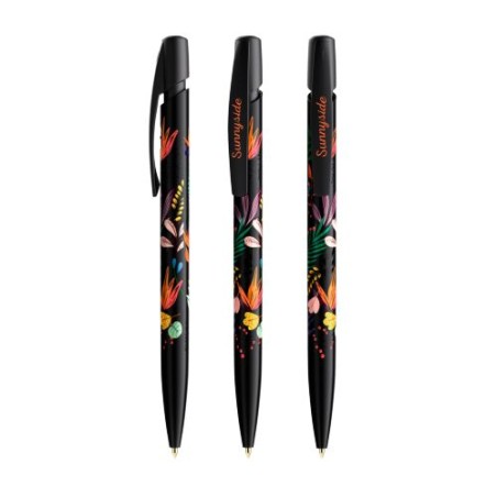 Bille Éco-responsable Personnalisée Media Clic® - BIC® Couleurs : noir livraison express 24h 48h