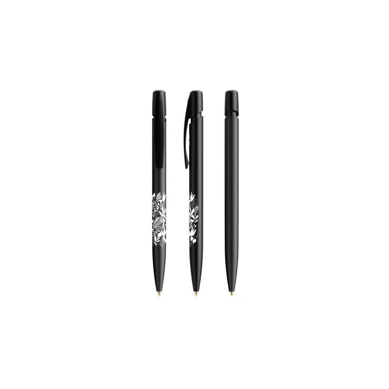 Bille Éco-responsable Personnalisée Media Clic® - BIC® Couleurs : noir cadeau collaborateur premium