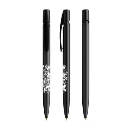 Bille Éco-responsable Personnalisée Media Clic® - BIC® Couleurs : noir cadeau collaborateur premium