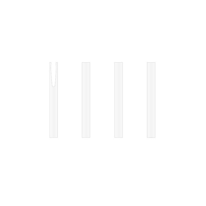 Stylo Bille Éco-responsable Personnalisé Wide Body™ Ecolutions® BIC® Couleurs : blanc personnalisable avec votre logo