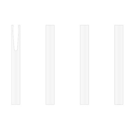 Stylo Bille Éco-responsable Personnalisé Wide Body™ Ecolutions® BIC® Couleurs : blanc personnalisable avec votre logo