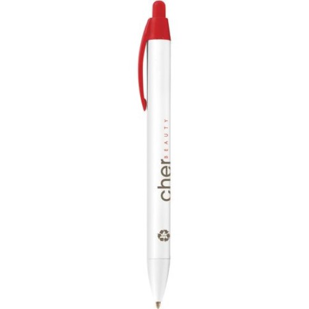 Stylo Bille Éco-responsable Personnalisé Wide Body™ Ecolutions® BIC® Couleurs : blanc cadeau entreprise pas cher