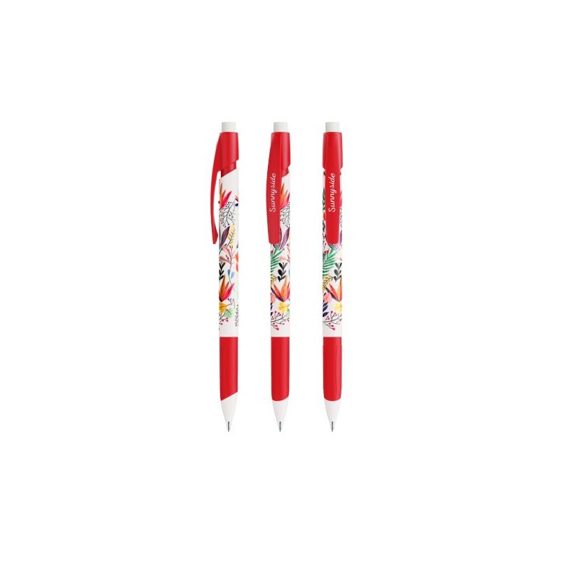 Porte-mine  personnalisé Media Clic Grip BIC® Couleurs : blanc