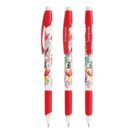 Porte-mine  personnalisé Media Clic Grip BIC® Couleurs : blanc