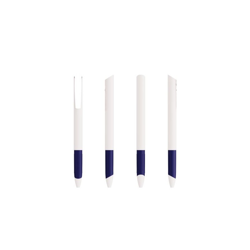 Porte-mine  personnalisé Media Clic Grip BIC® Couleurs : blanc impression haute définition