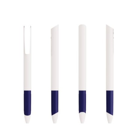 Porte-mine  personnalisé Media Clic Grip BIC® Couleurs : blanc impression haute définition