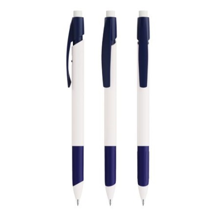 Porte-mine  personnalisé Media Clic Grip BIC® Couleurs : blanc goodies entreprise design