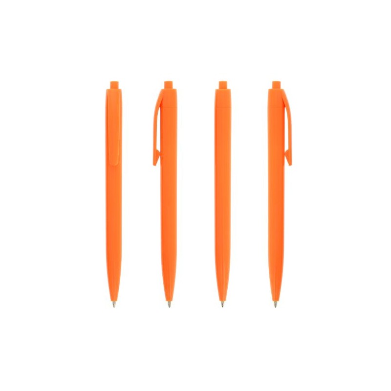 Stylo Personnalisé Écriture de Qualité à Prix Mini Basic Matières : plastique Couleurs : orange goodies publicitaire événementie