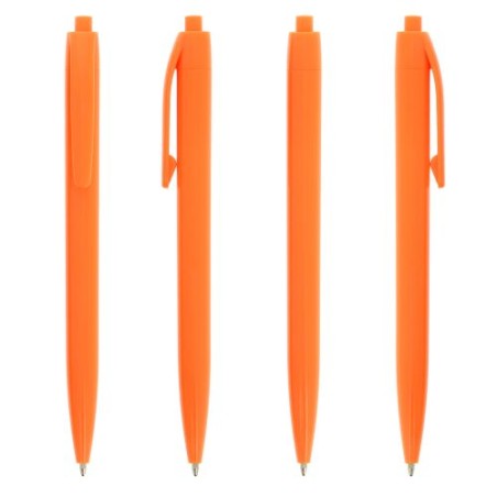 Stylo Personnalisé Écriture de Qualité à Prix Mini Basic Matières : plastique Couleurs : orange goodies publicitaire événementie