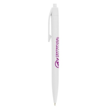 Stylo Personnalisé Écriture de Qualité à Prix Mini Basic Matières : plastique Couleurs : orange impression logo haute qualité